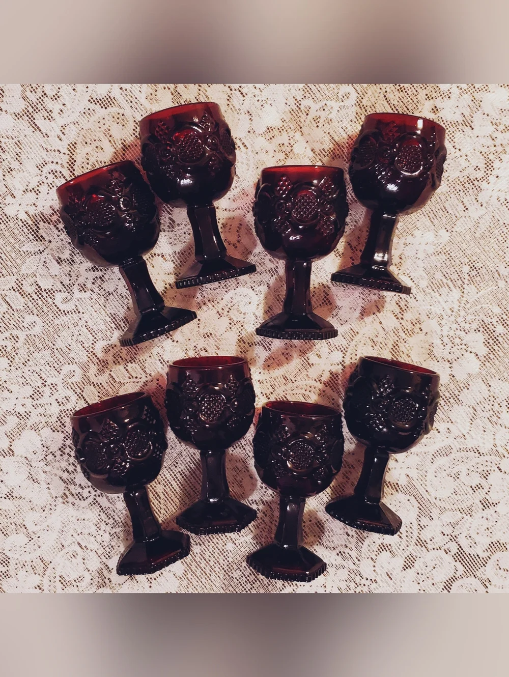 avon mini goblets